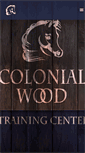 Mobile Screenshot of colonialwood.com